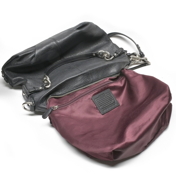 COACH G1120-14142M Brooke Leather Handbag Hobo Satchel - Picture 8 of 10